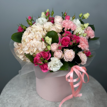 Цветы в коробке Верона